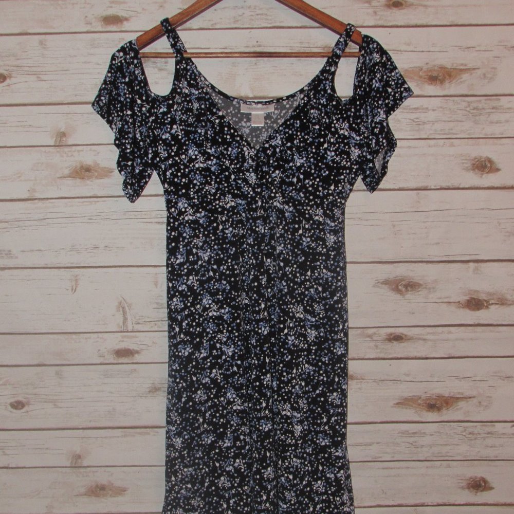 Motherhood Maternity Cold-Shoulder Dress S